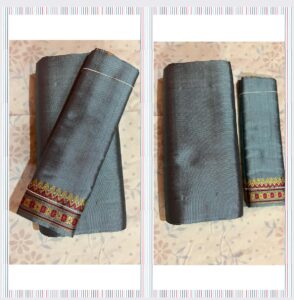 Dhara Pure Silk Thoh Hyndai in Grey colour